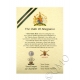 RRW Royal Regiment Of Wales Oath Of Allegiance Certificate